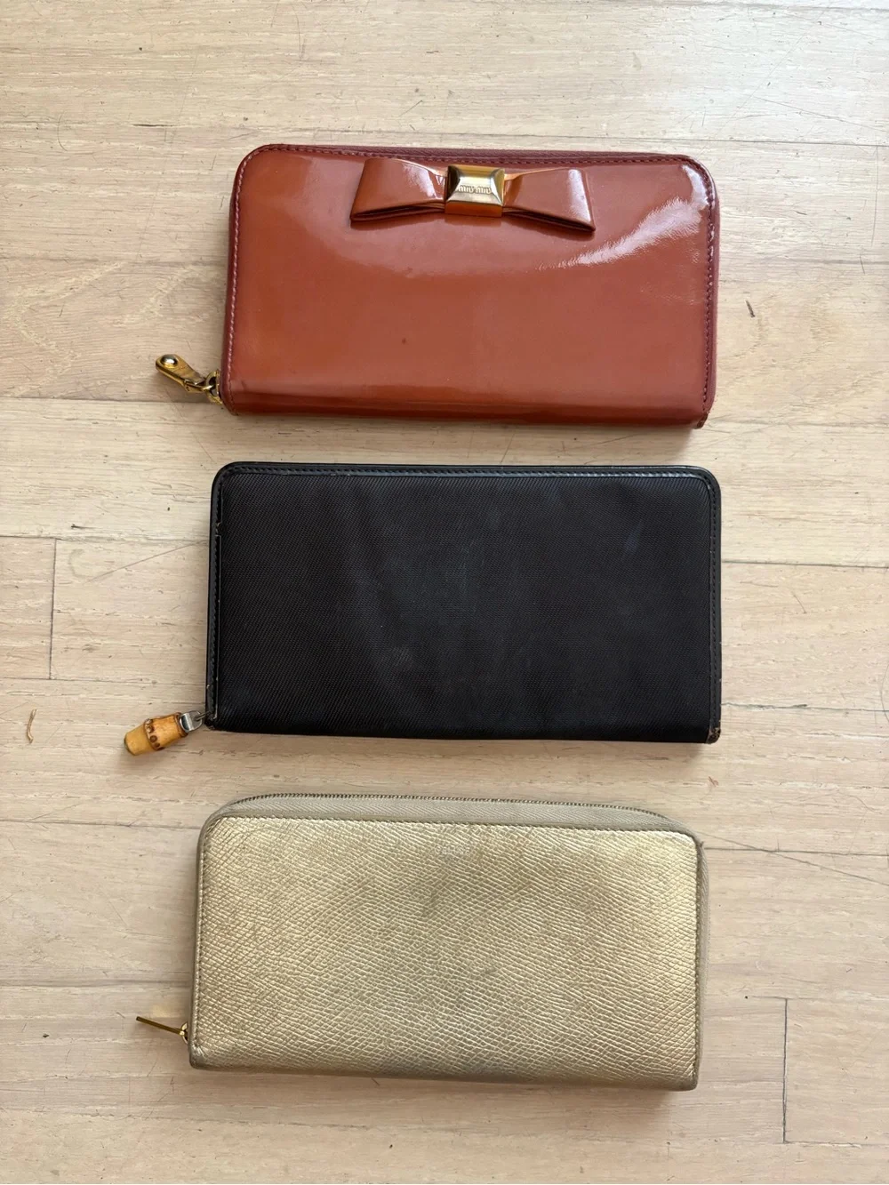 RESELLER LUX WALLET 3 PACK - Zip Around / Continental Wallets NO OFFERS